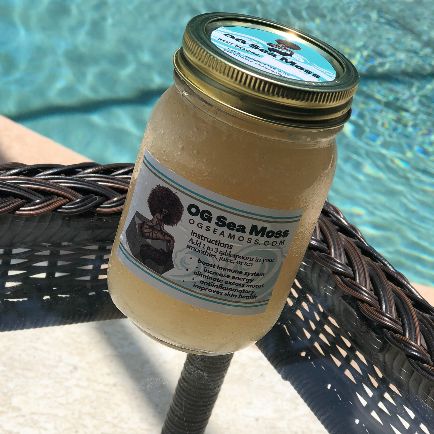 OG Pure Sea Moss Gel - 16oz