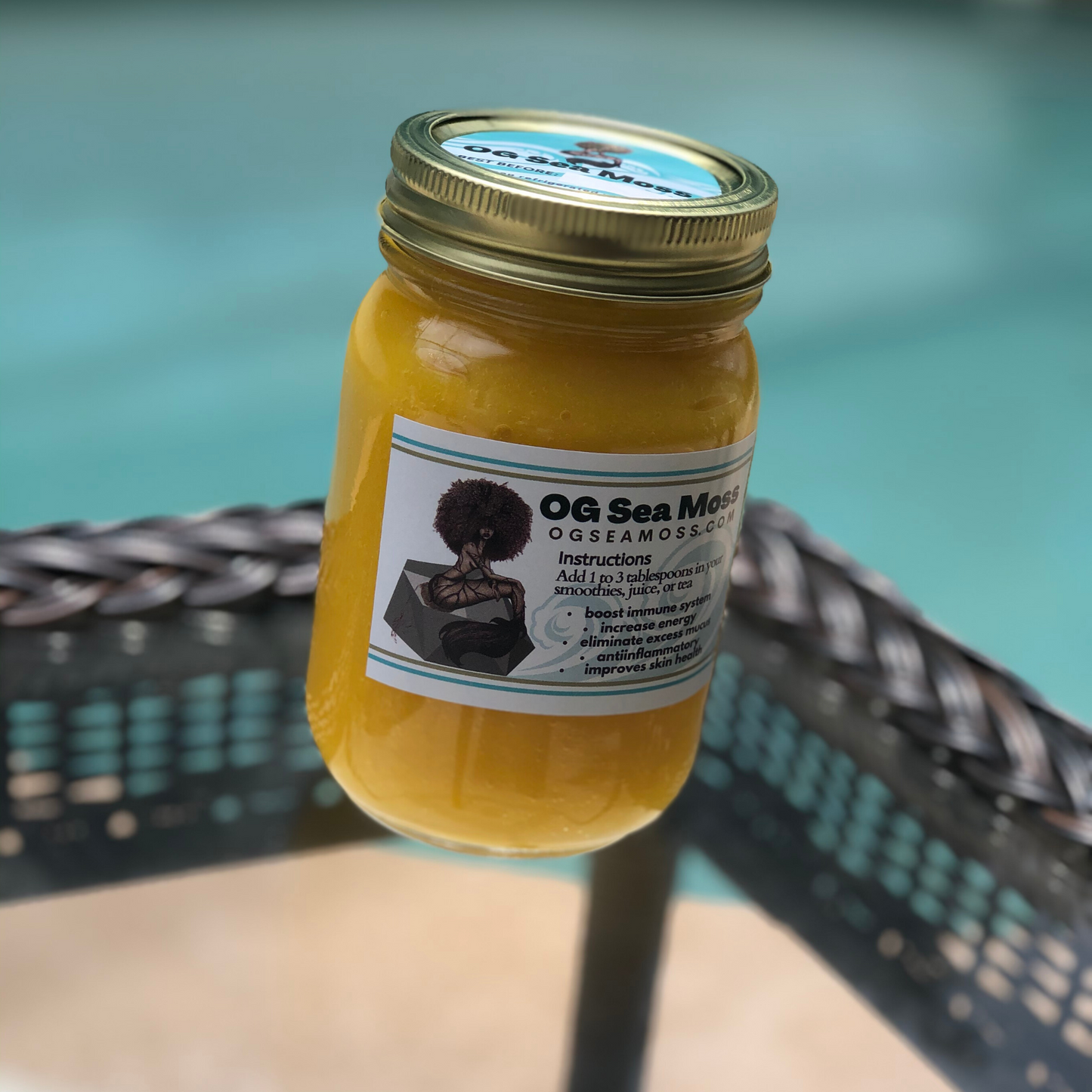 OG Mango Sea Moss Gel- 16oz