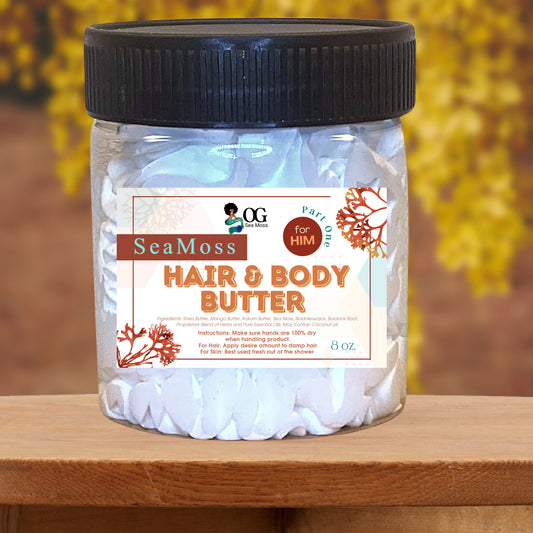 Sea Moss Body Butter For Him